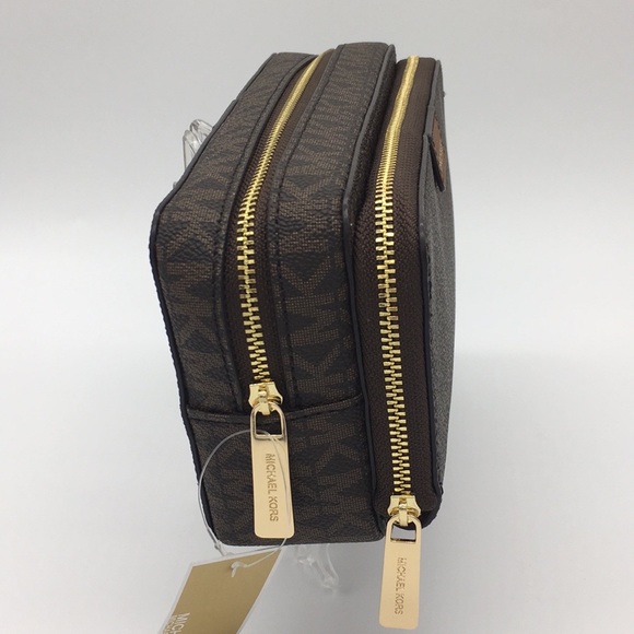 Michael Kors Jet Set Travel LG DBL ZIP TRV POUCH - Picture 8 of 8